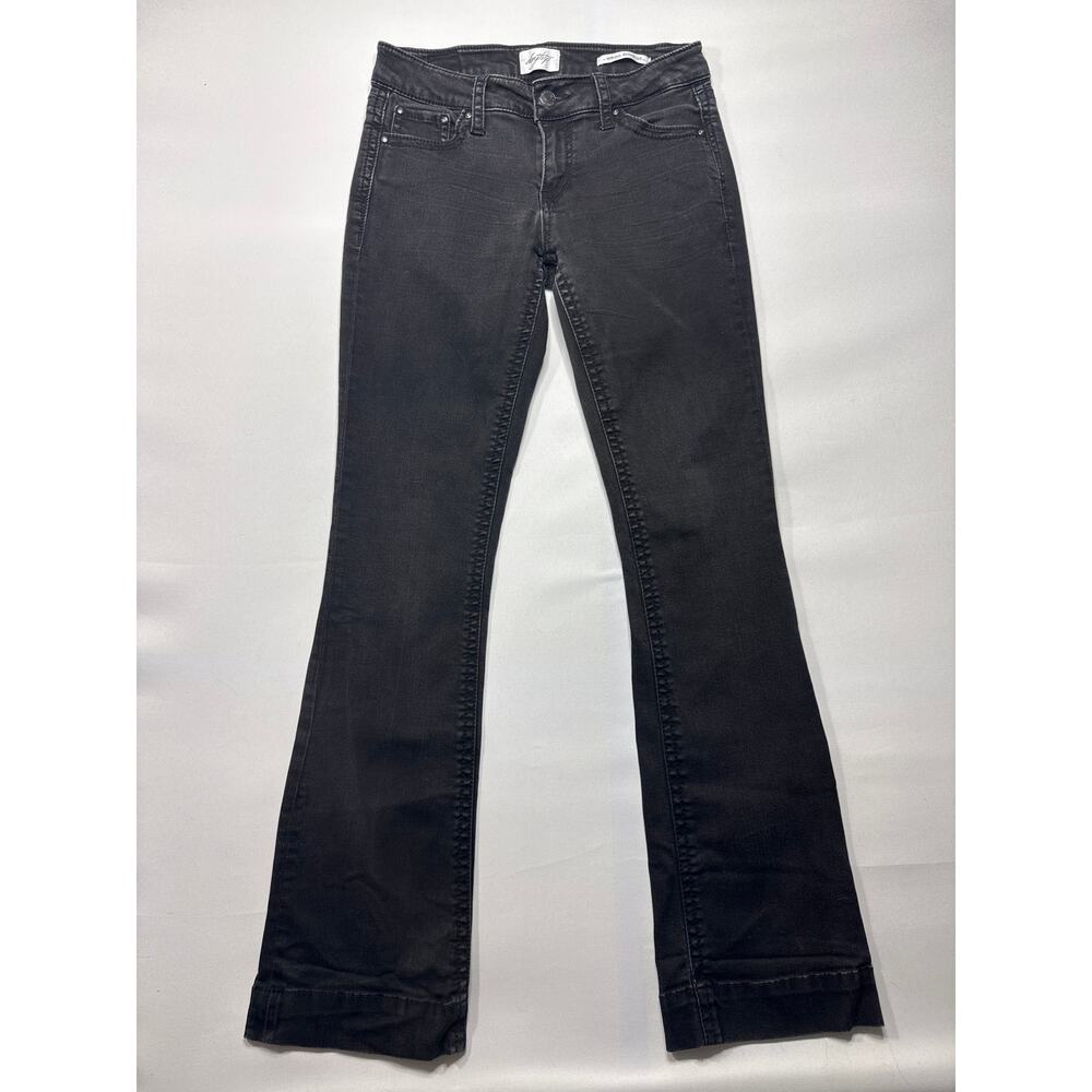 Daytrip Women's Virgo Bootcut Black Stretch Jeans - Size 26L (29x32)